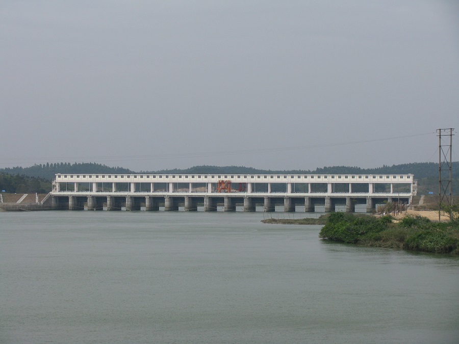 欽州市欽南區(qū)東場鎮(zhèn)大風江擋潮閘.JPG